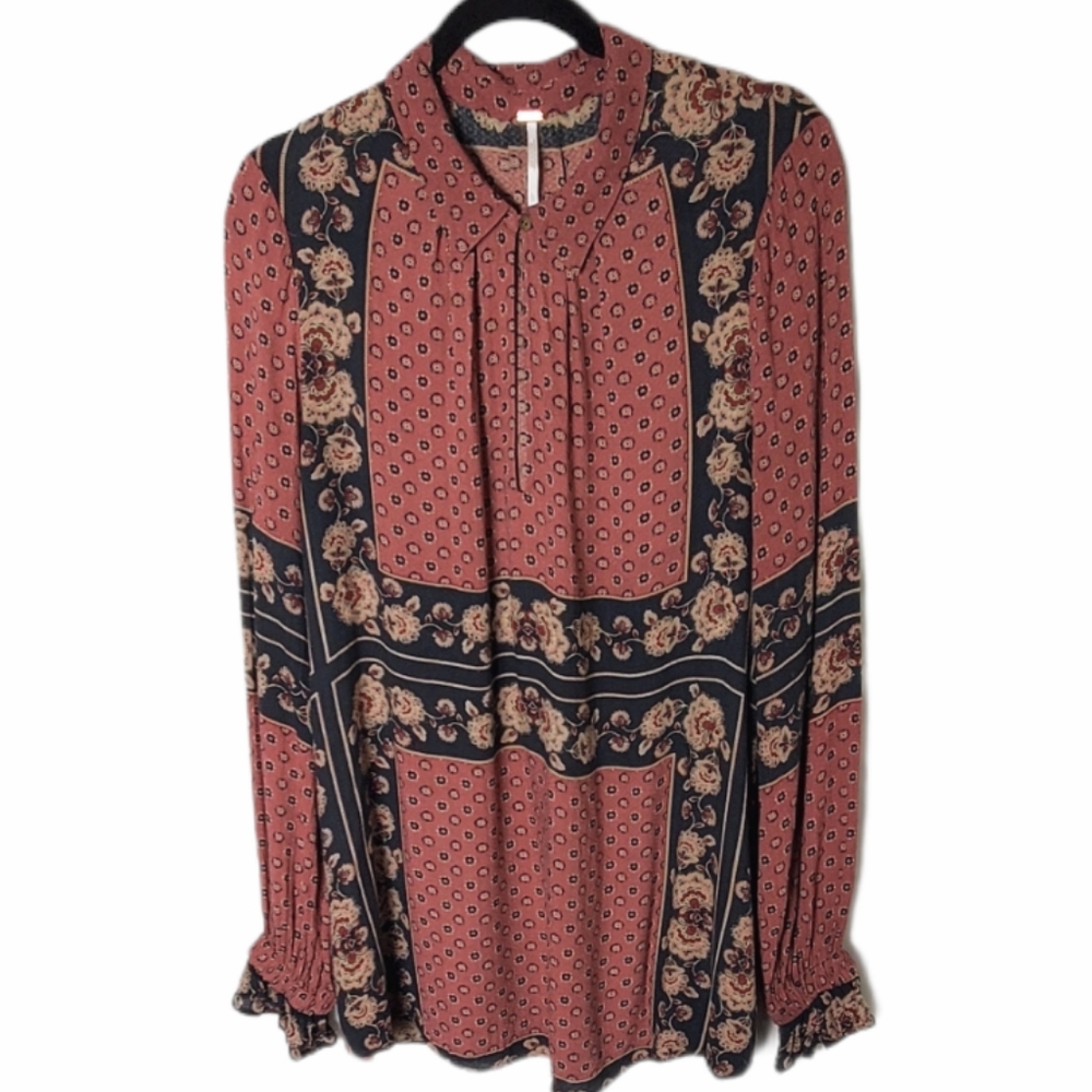 Free People Donby changing times tunic size large